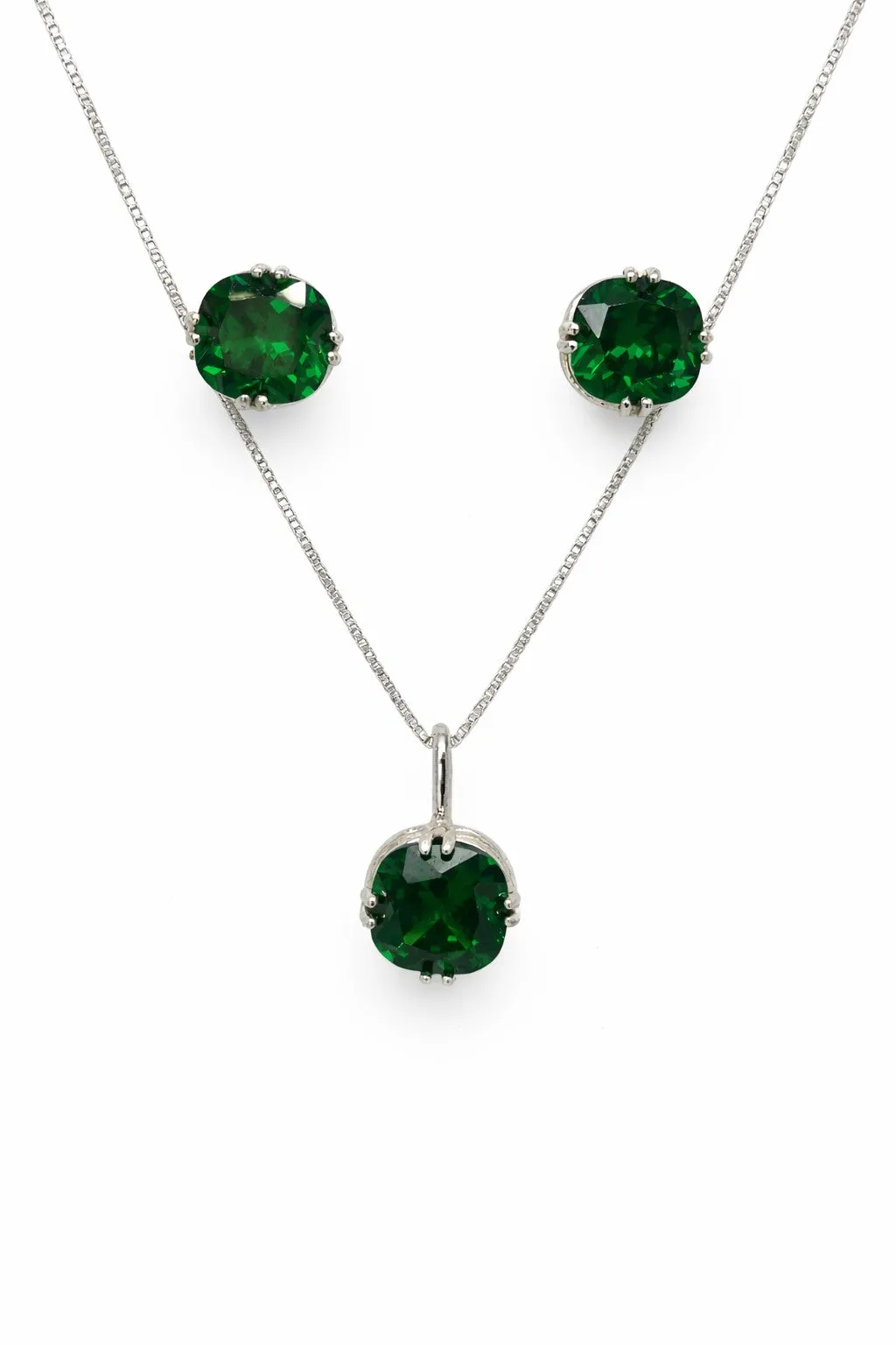 Cushion Cut Ladies Jewellery Set sold by Folklore Shop
