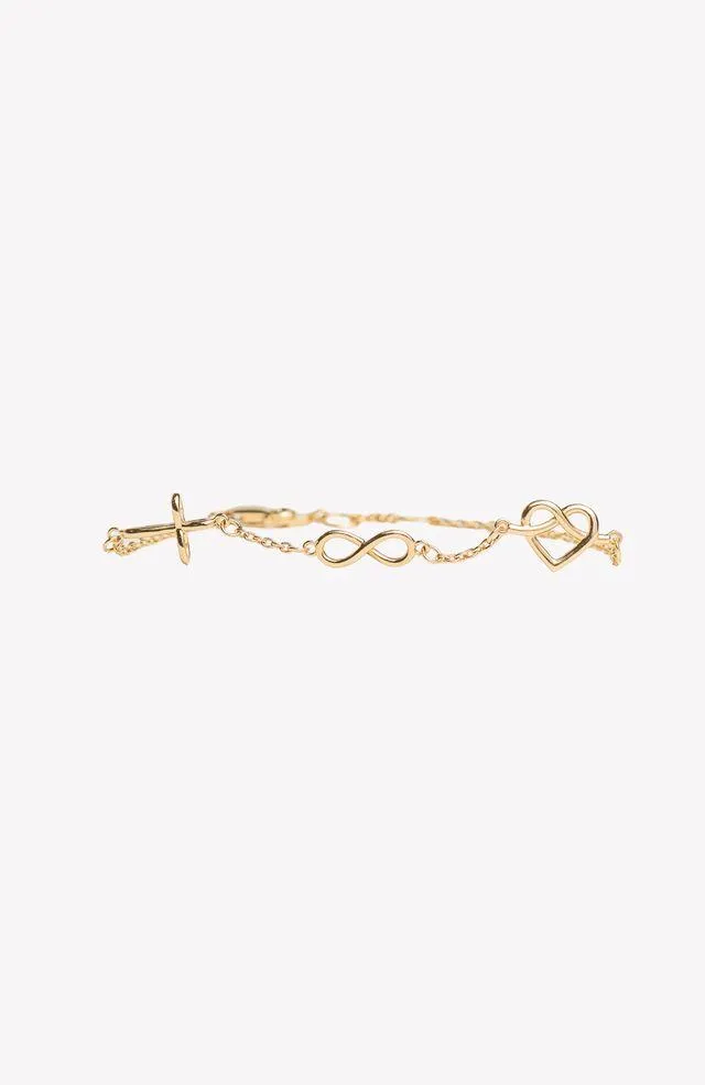 Faith, Hope, Love Bracelet sold by Folklore Shop