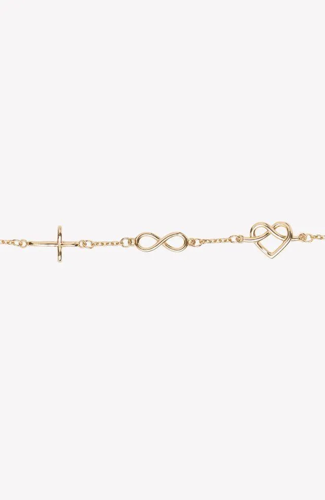 Faith, Hope, Love Bracelet sold by Folklore Shop product image thumbnail 3