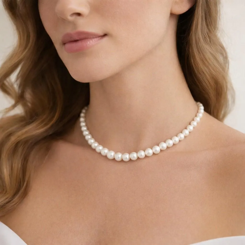 Fresh Water Pearl Necklace sold by Folklore Shop