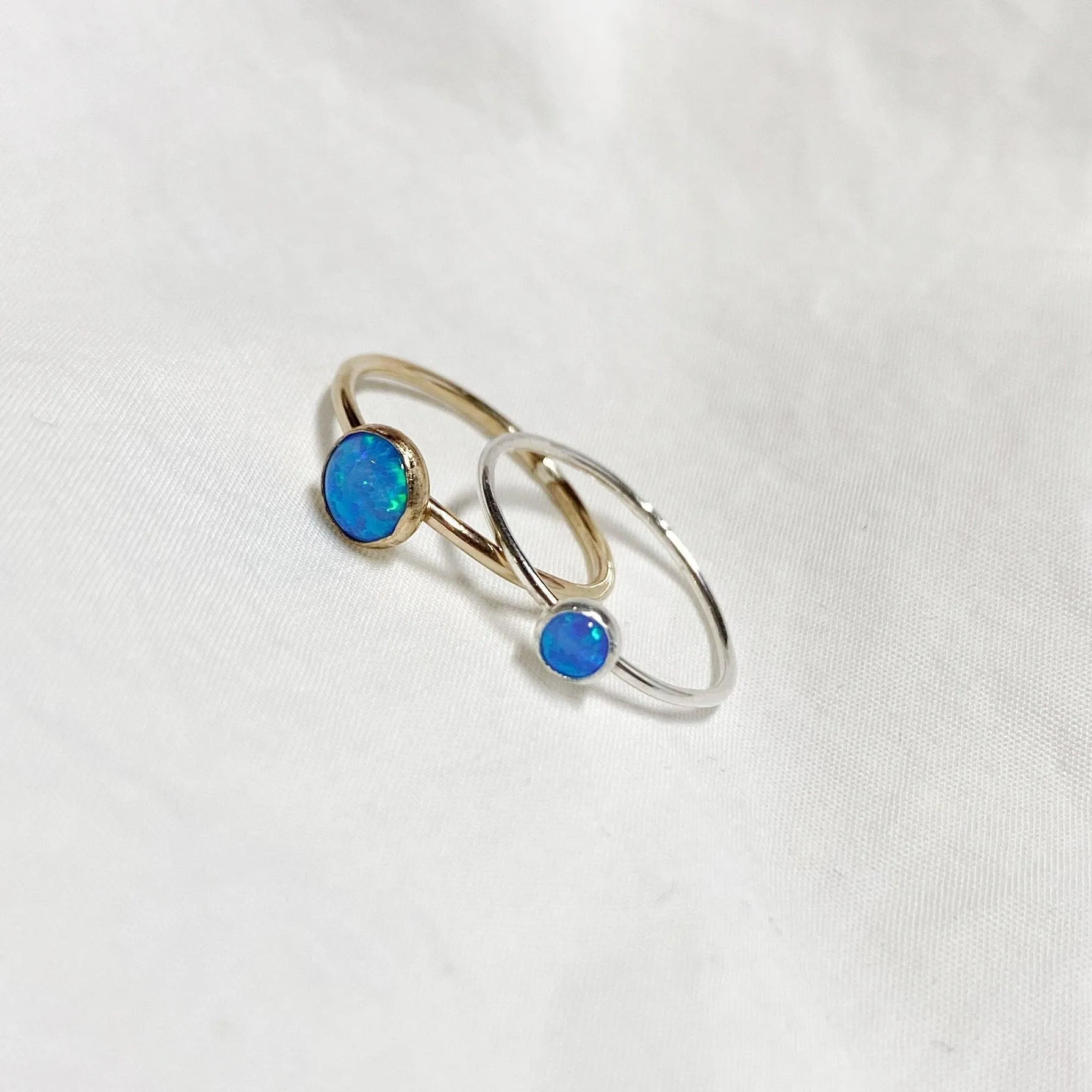 Charlotte Luminous Opal Ring sold by Folklore Shop