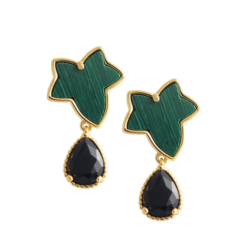 The Ivy Cascade Earrings made by Folklore Shop