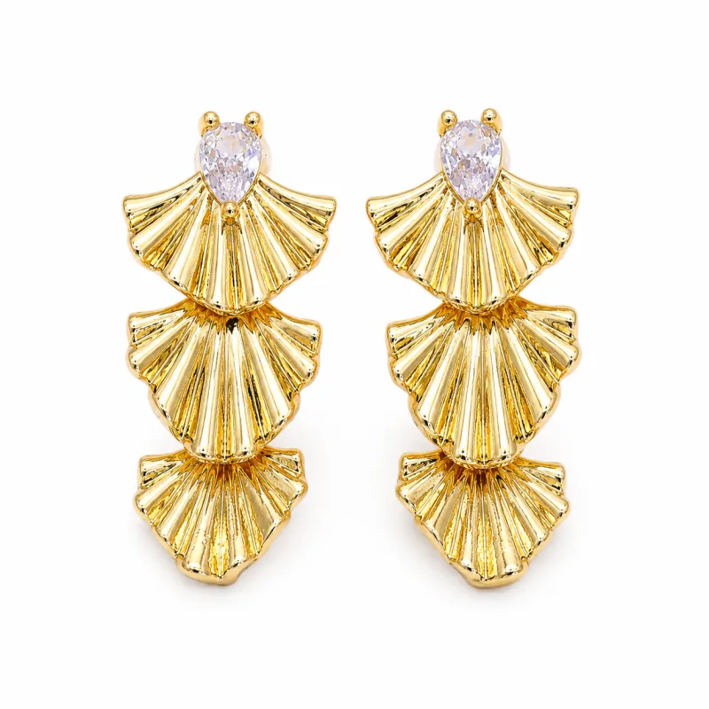 The Sorrento Earrings made by Folklore Shop