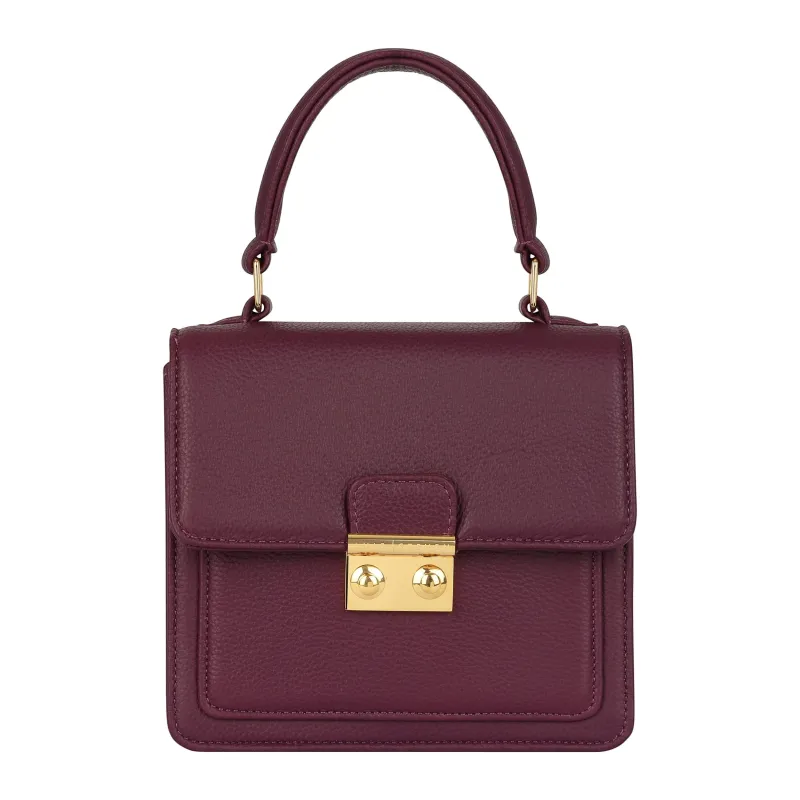 Madie - Burgundy Pebble made by Folklore Shop