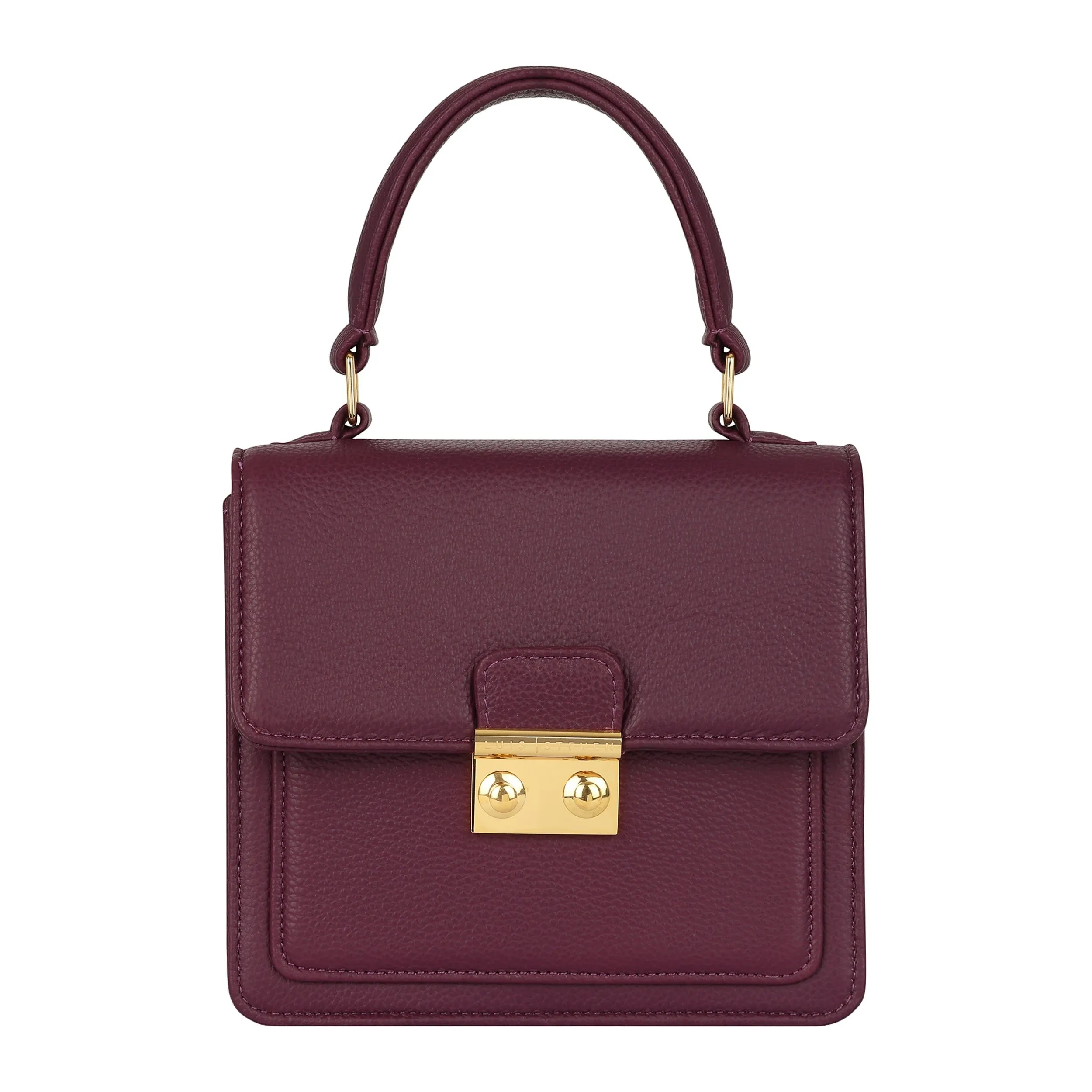 Madie - Burgundy Pebble sold by Folklore Shop