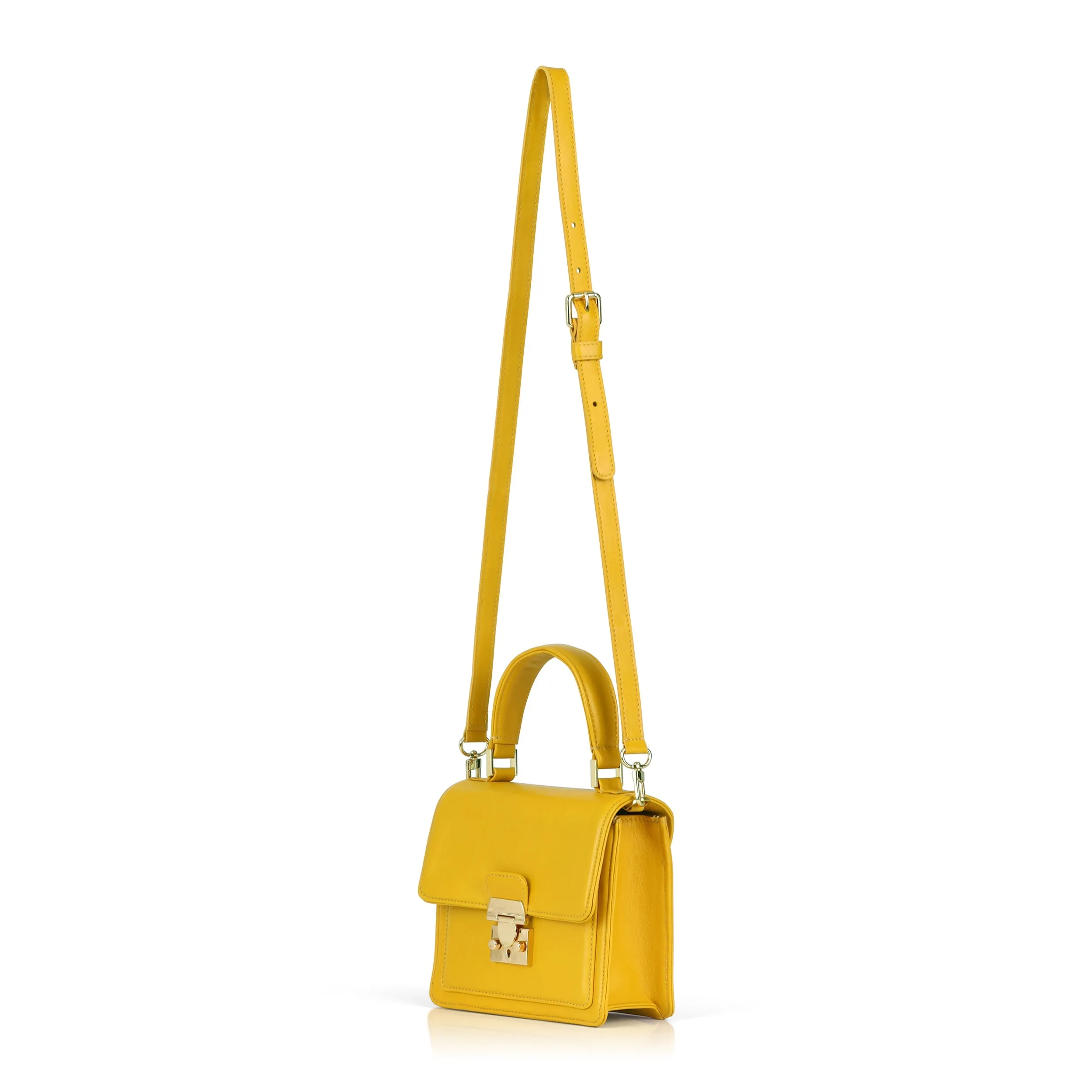 Madie - Yellow Nappa sold by Folklore Shop product image thumbnail 2