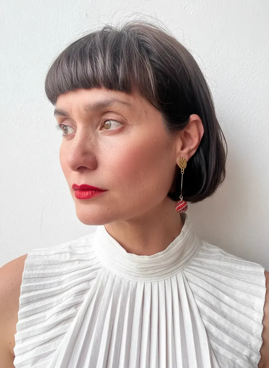 MAGIC BALL EARRINGS sold by Folklore Shop product image thumbnail 5