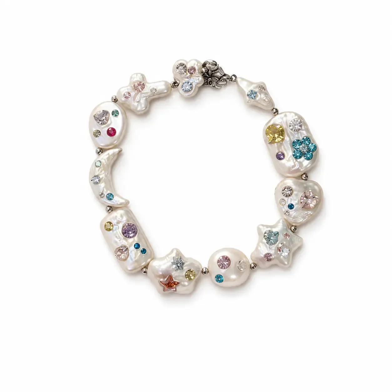 Celestial Garden Pearl Bracelet sold by Folklore Shop