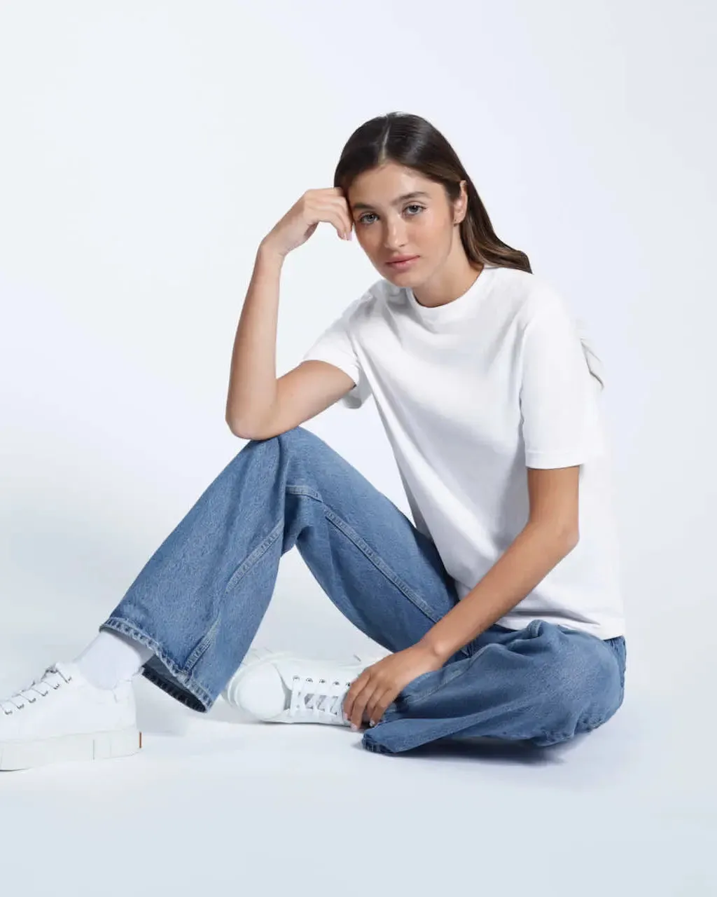 Crew Neck T-Shirt sold by Folklore Shop product image thumbnail 3