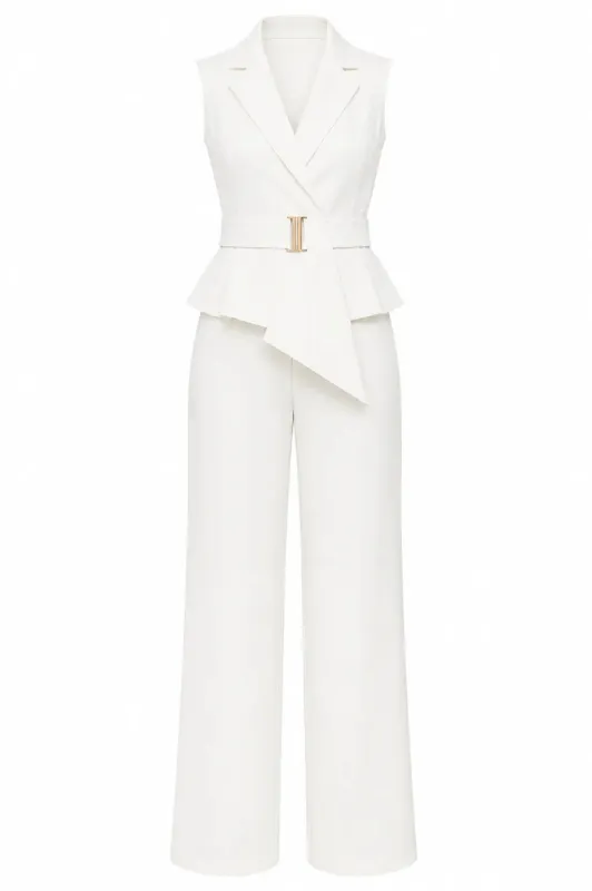Ivory Waist Coat & Trouser – Timeless Aura made by Folklore Shop