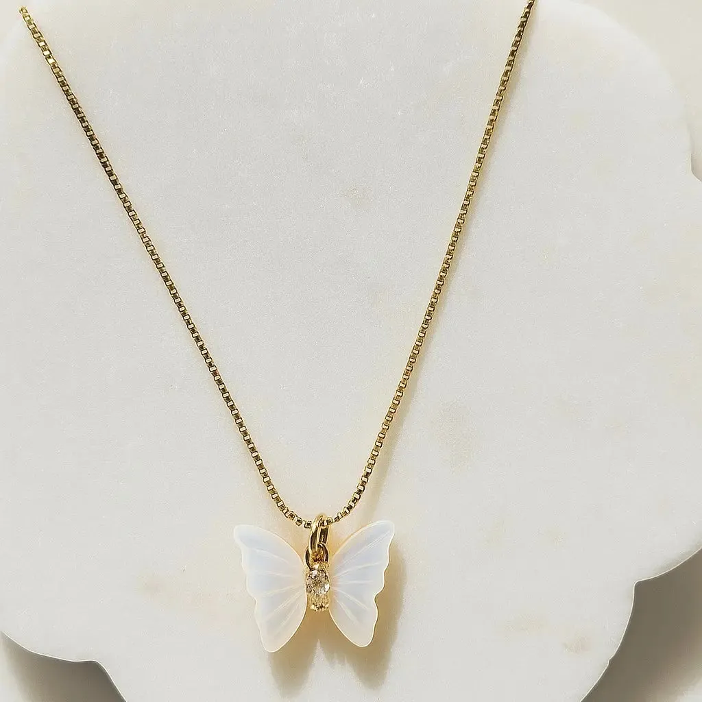 Butterfly Whisper Necklace sold by Folklore Shop