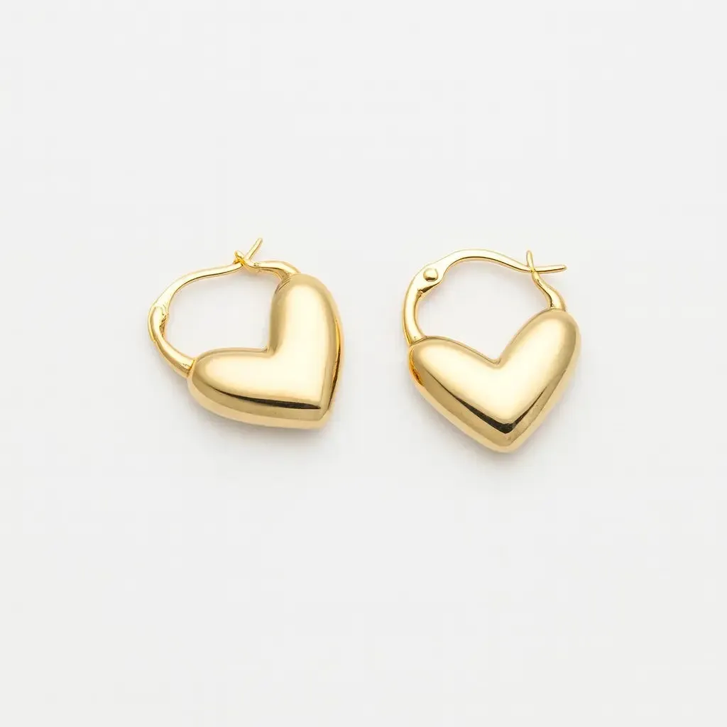The Amori Heart Hoops sold by Folklore Shop product image thumbnail 2