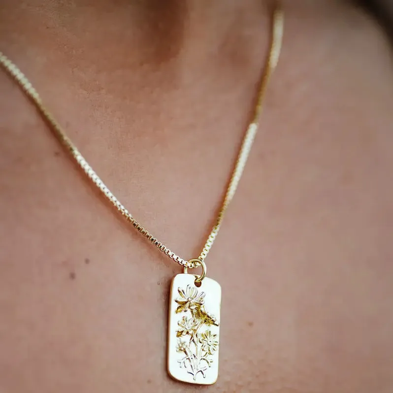 Blooming Grace Pendant sold by Folklore Shop