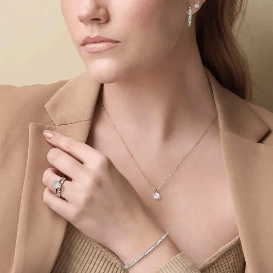 1 CT Lab-Grown Diamond 18" Necklace in 14K Gold sold by Folklore Shop product image thumbnail 3