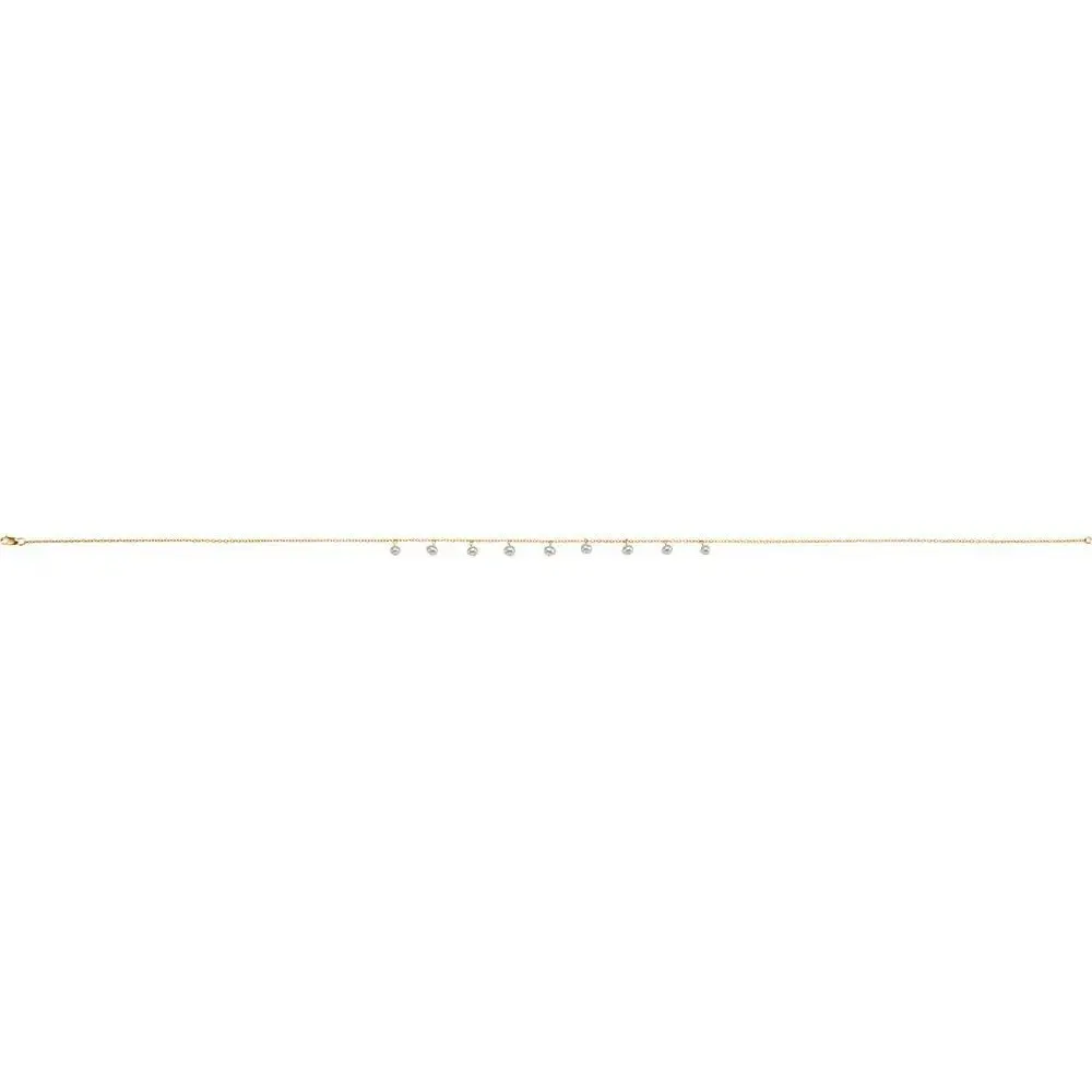 Freshwater Pearl 18" Necklace in 14K Gold sold by Folklore Shop product image thumbnail 2