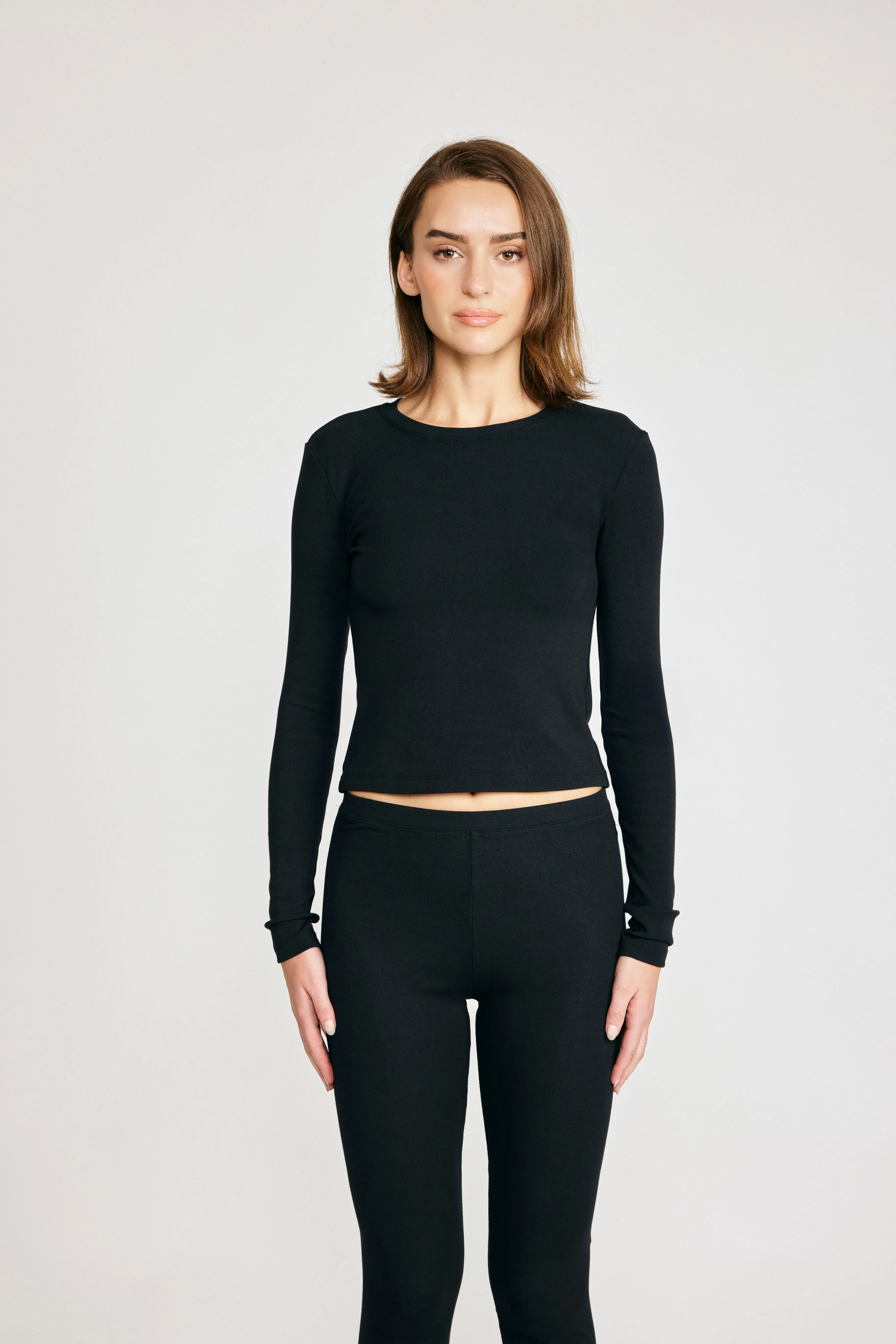 Cotton Modal Heather Tee sold by THE PARK