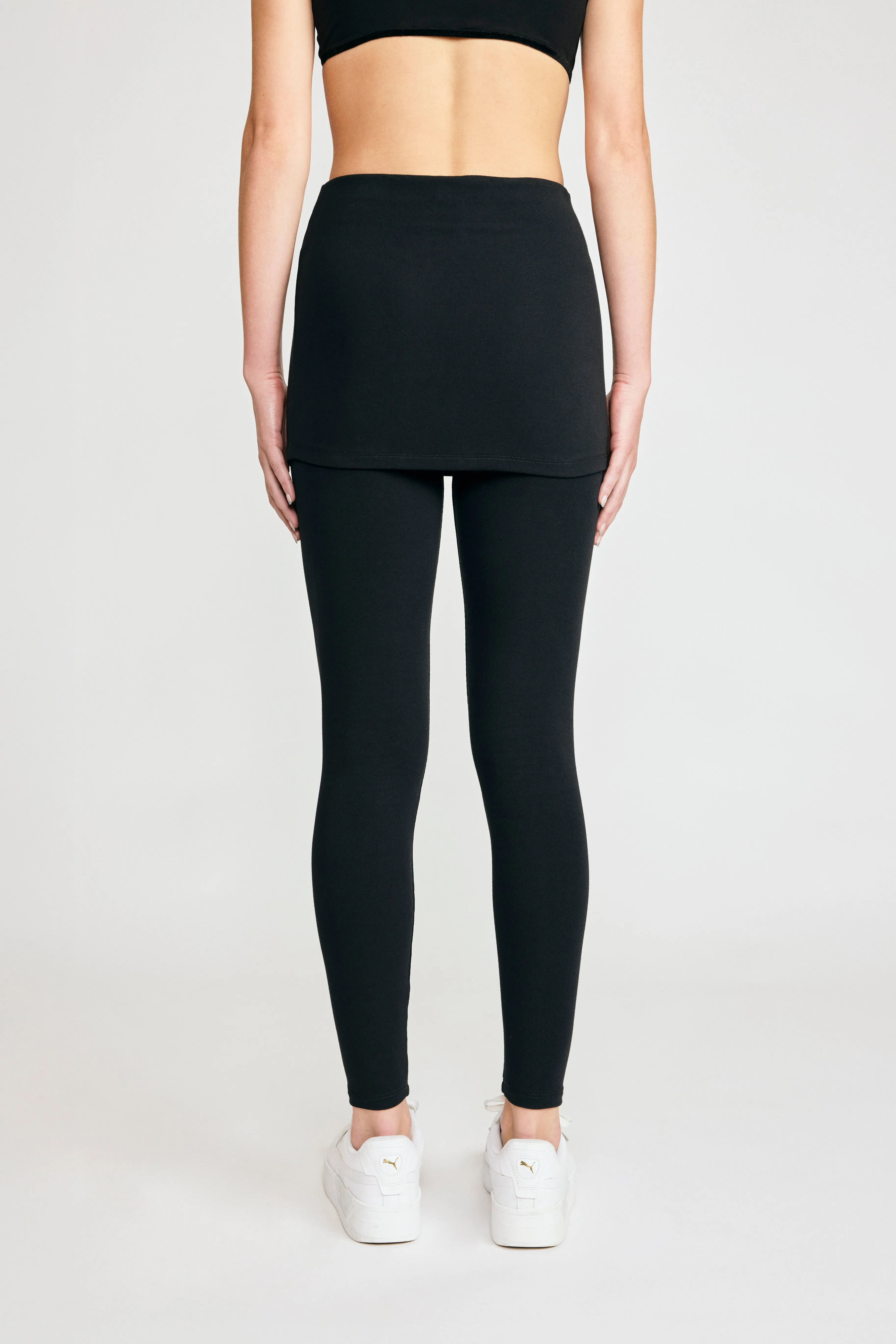 Cotton Modal Joy Skirted Legging sold by THE PARK product image thumbnail 3