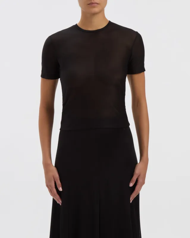 Semi-Sheer Luna Tee sold by THE PARK