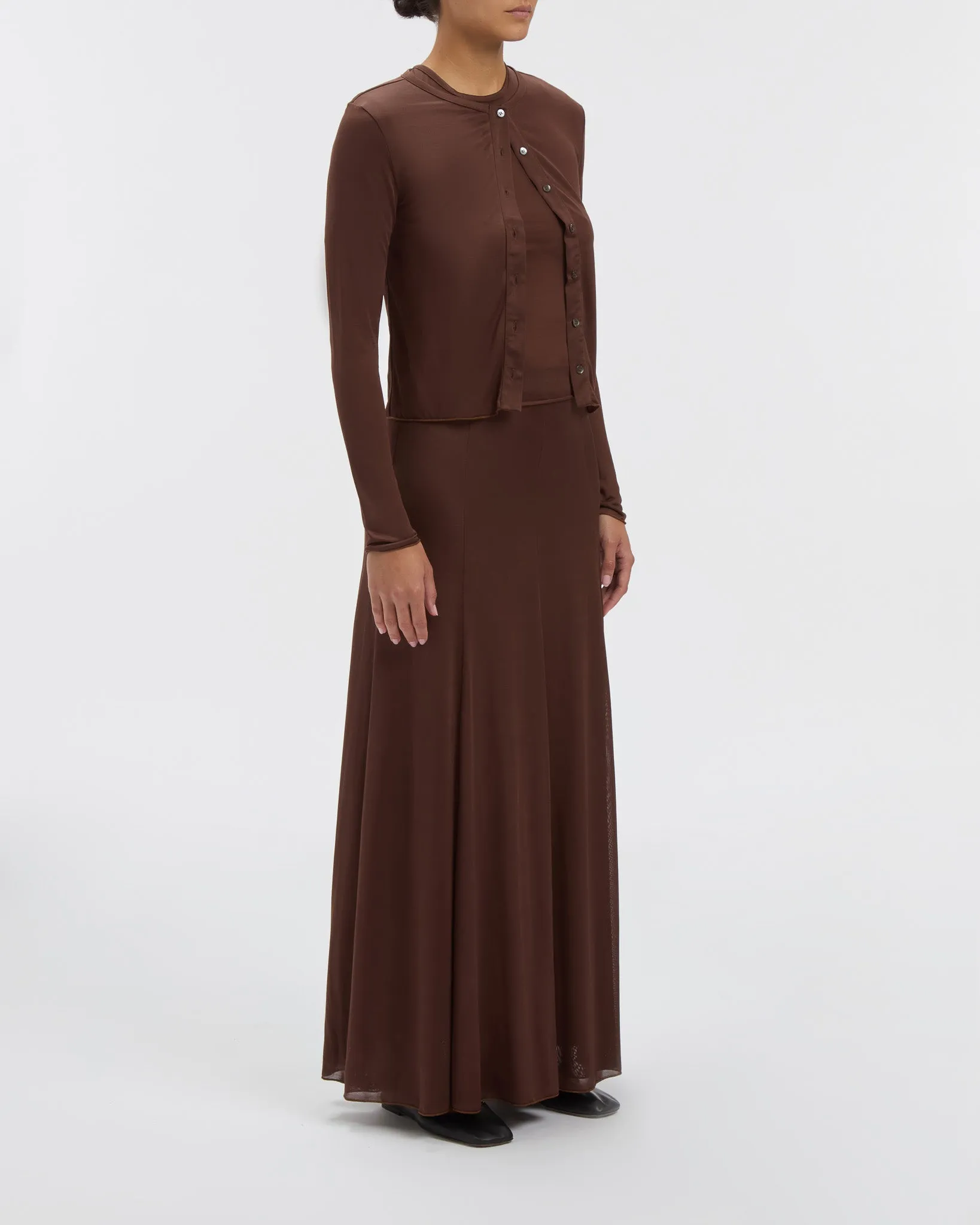 Semi-Sheer Olivia Skirt sold by THE PARK product image thumbnail 3