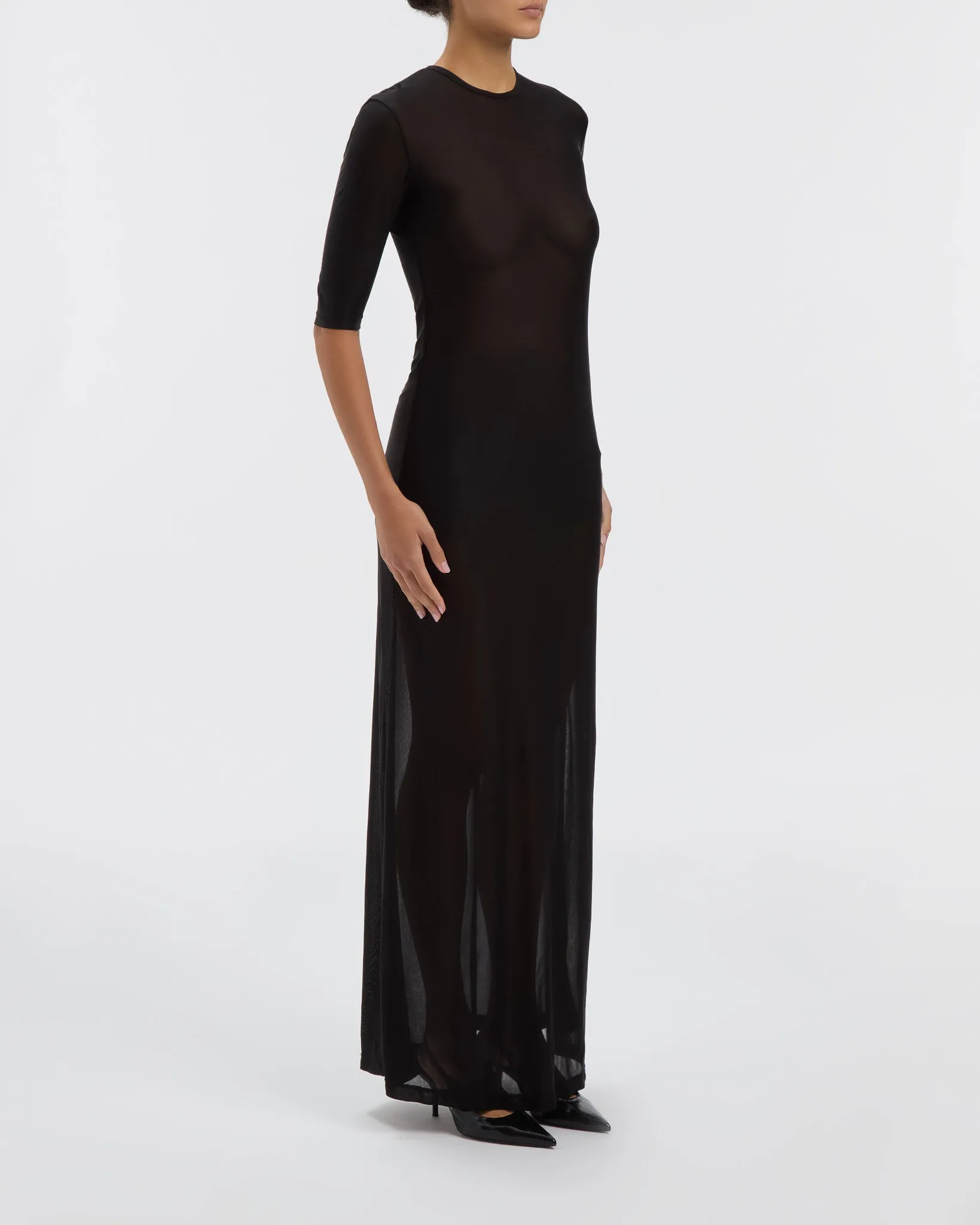 Semi-Sheer Ramya Dress sold by THE PARK product image thumbnail 2