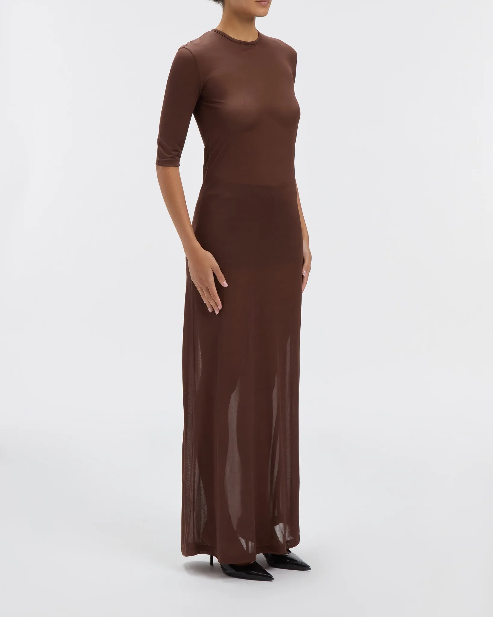 Semi-Sheer Ramya Dress sold by THE PARK product image thumbnail 2