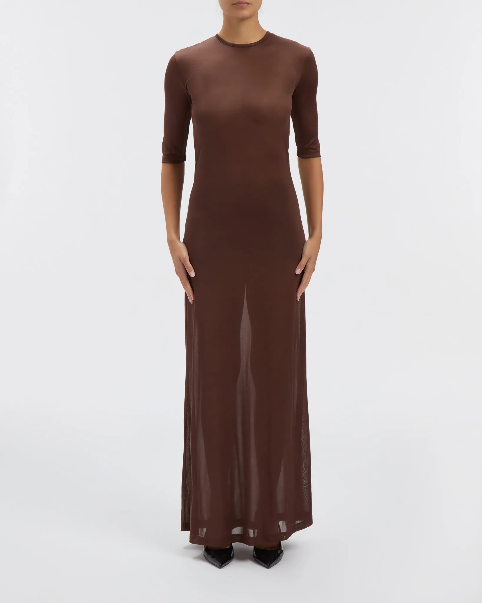 Semi-Sheer Ramya Dress sold by THE PARK