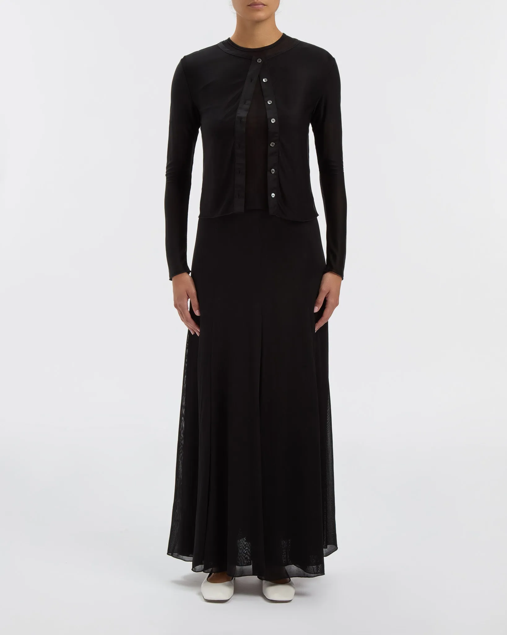 Semi-Sheer Hazel Cardigan sold by THE PARK product image thumbnail 2