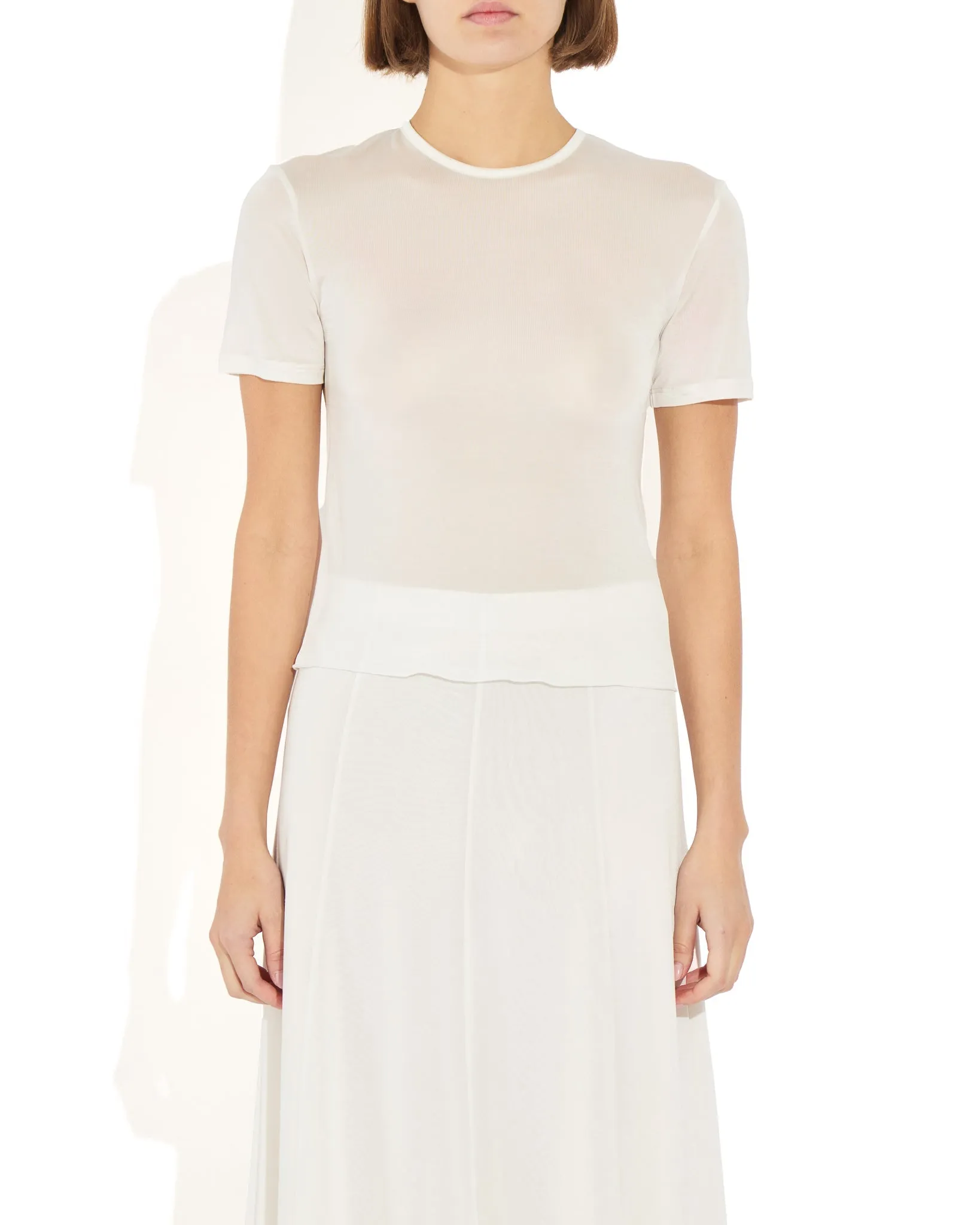 Semi-Sheer Luna Tee sold by THE PARK