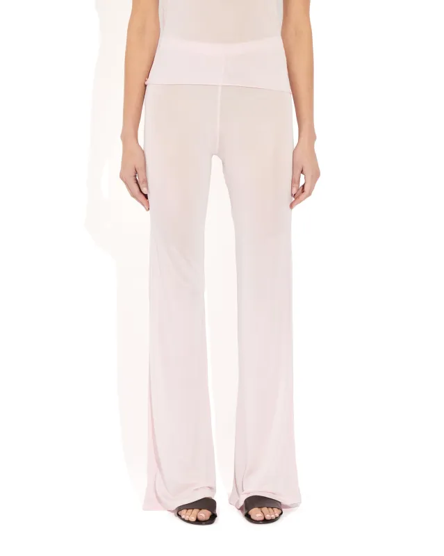 Semi-Sheer Tessa Long Pant made by THE PARK