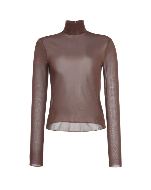 Semi-Sheer Dakota Top made by THE PARK