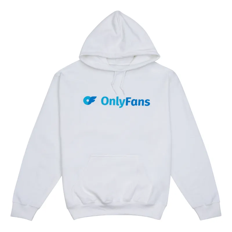 Logo Hoodie - White sold by Only Fans