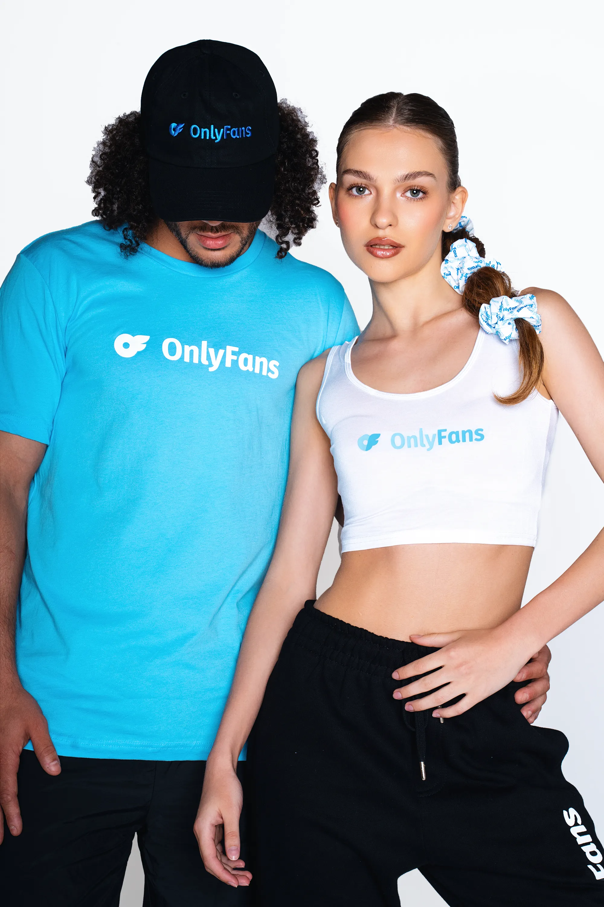 OnlyFans Crop Tank - White sold by Only Fans product image thumbnail 2