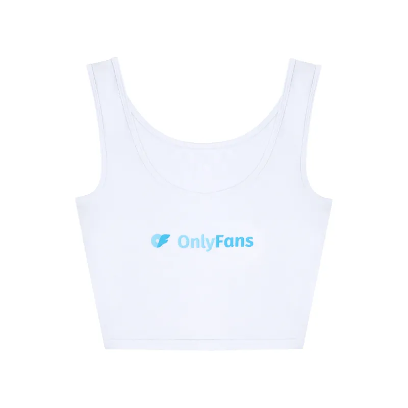 Crop Tank - White sold by Only Fans