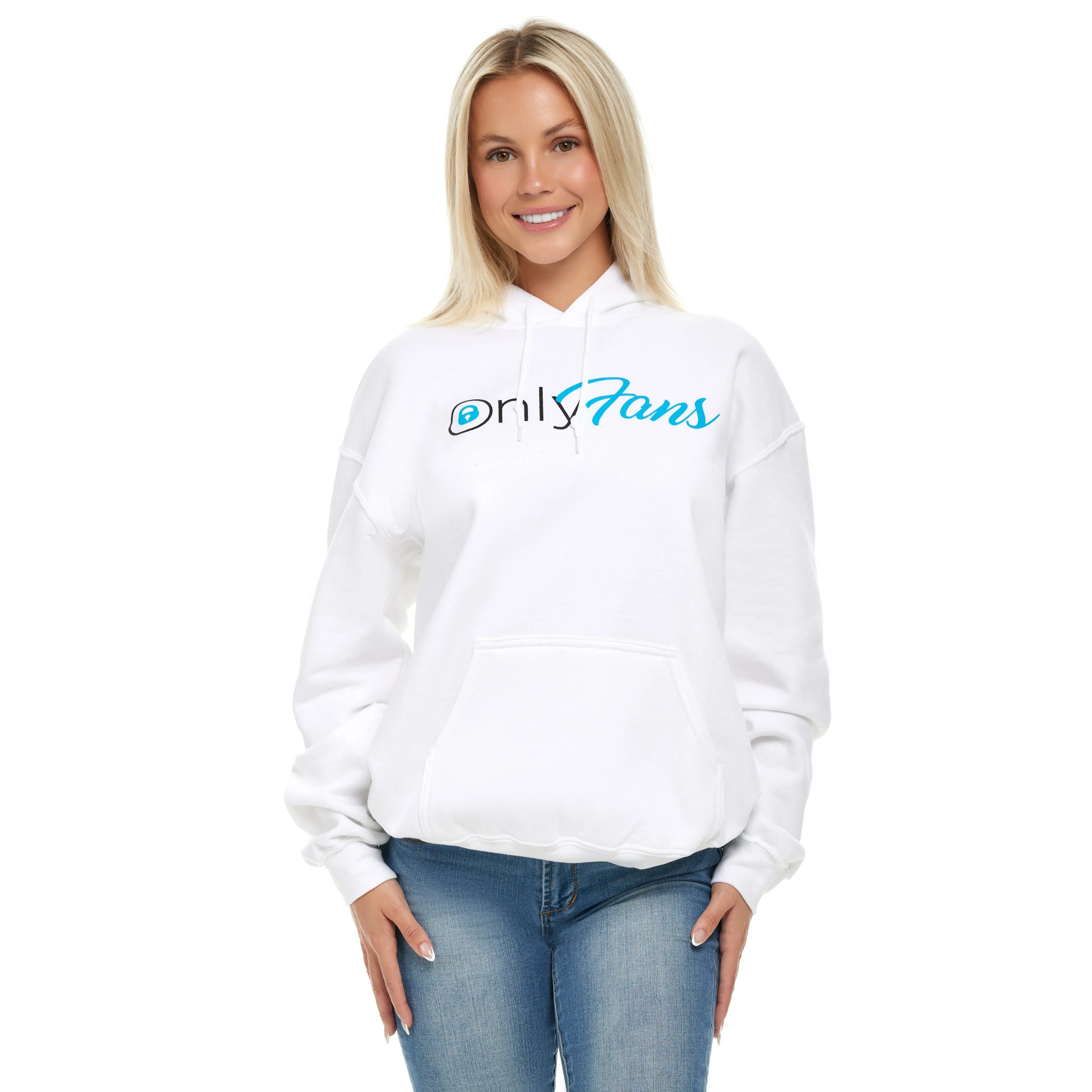 Classic Hoodie - White sold by Only Fans product image thumbnail 2
