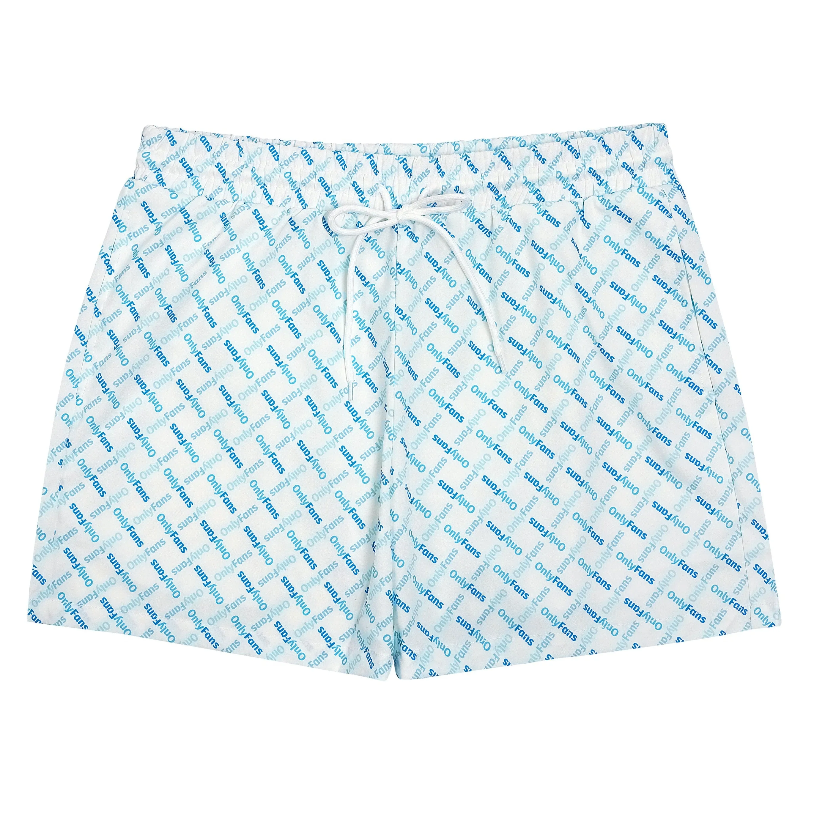 OnlyFans Swim Trunks - White sold by Only Fans