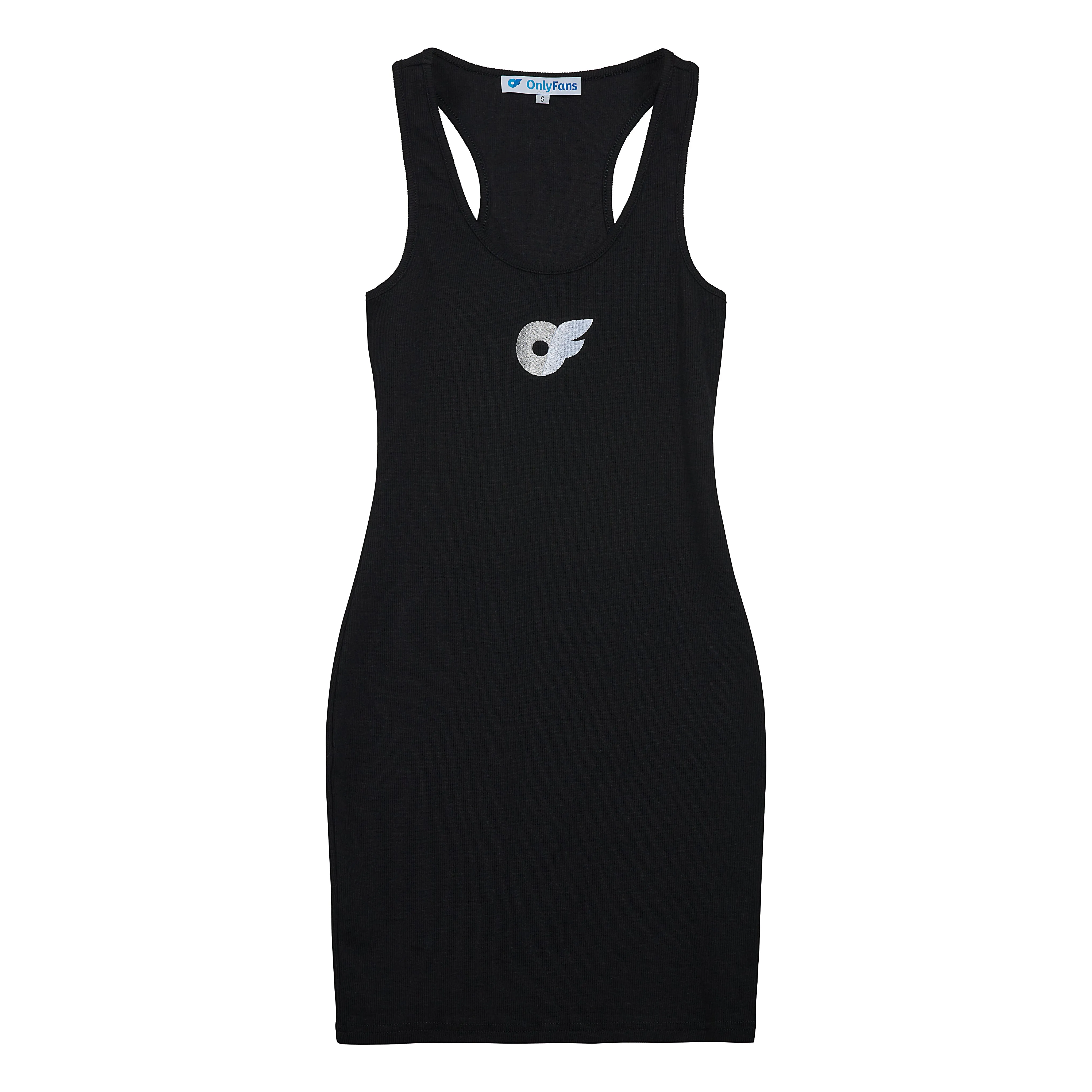 OnlyFans Ribbed Dress - Black sold by Only Fans