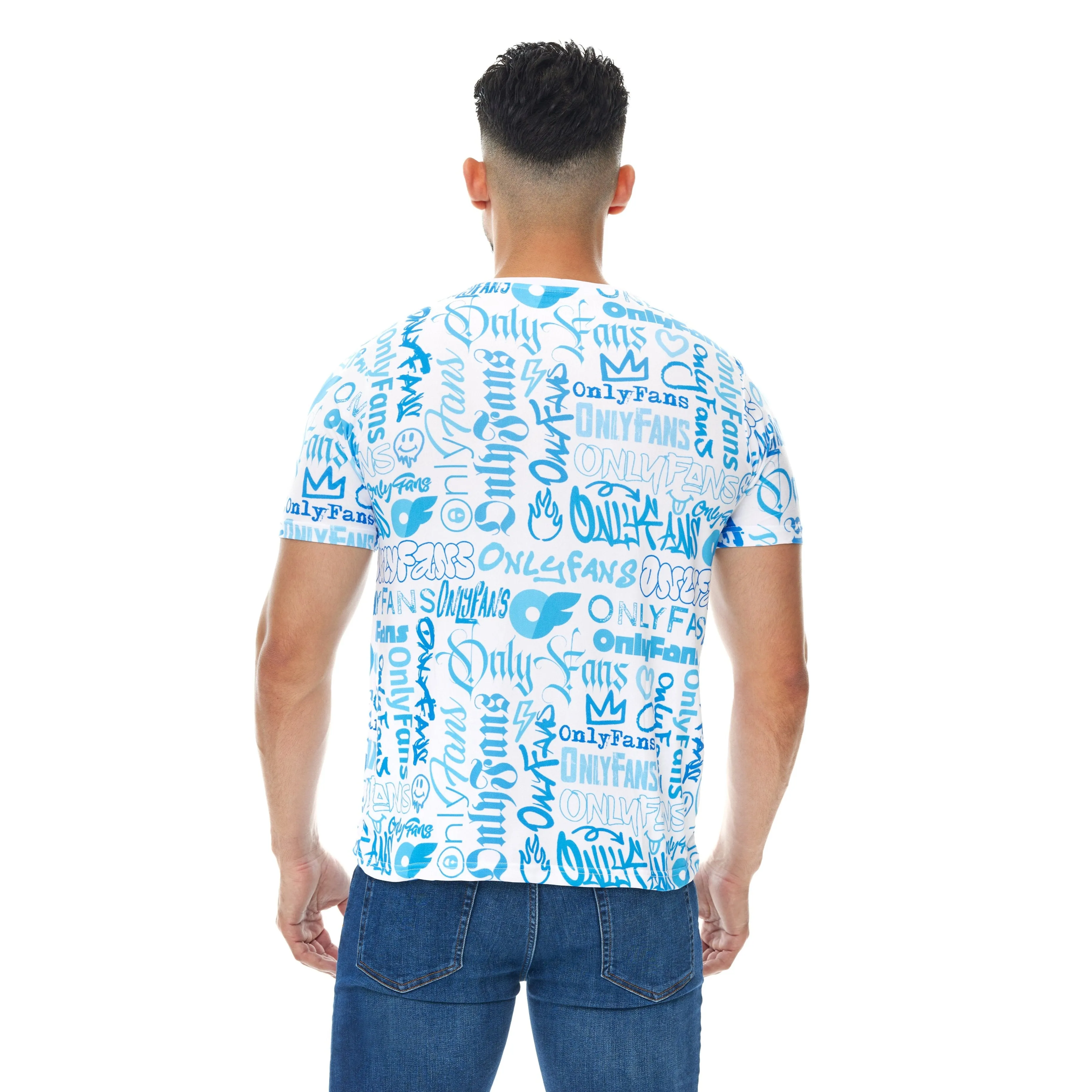 Patterned Tee - Fonts sold by Only Fans product image thumbnail 3