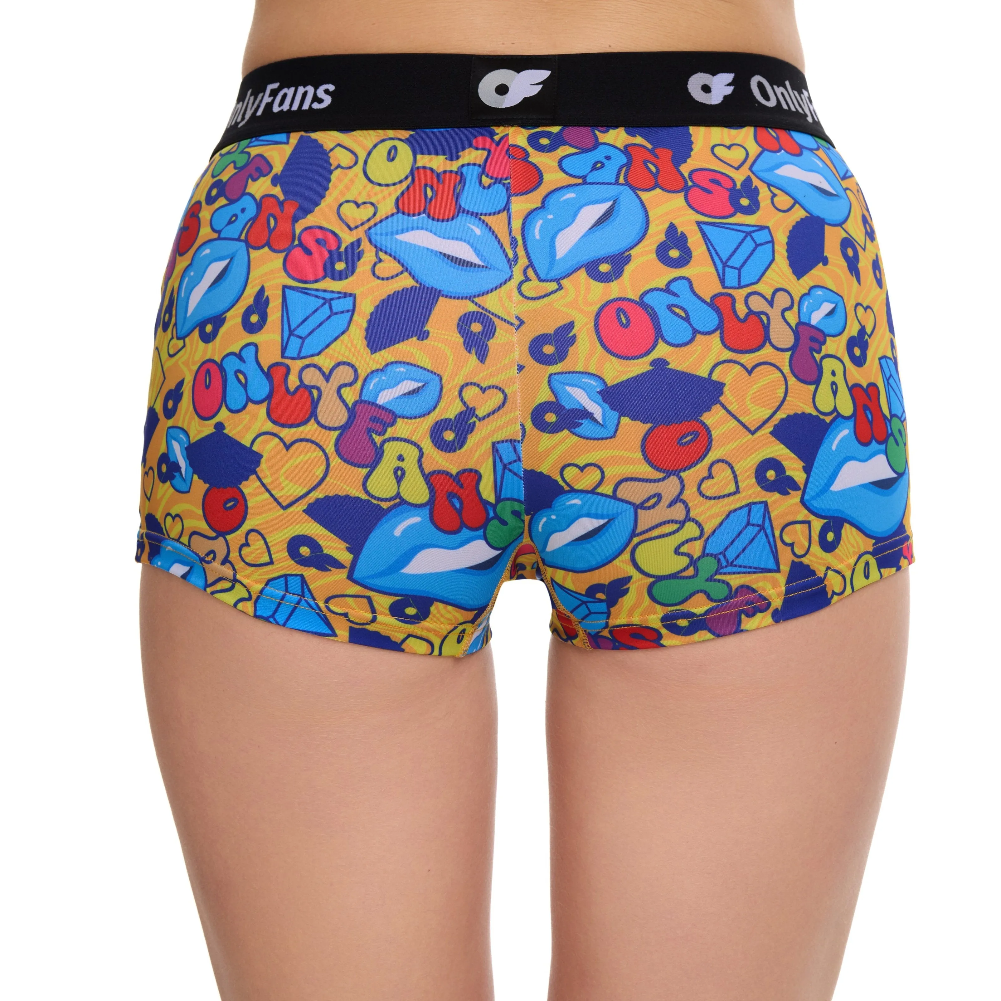 Women's Boyshort - Yellow Vibe sold by Only Fans product image thumbnail 5