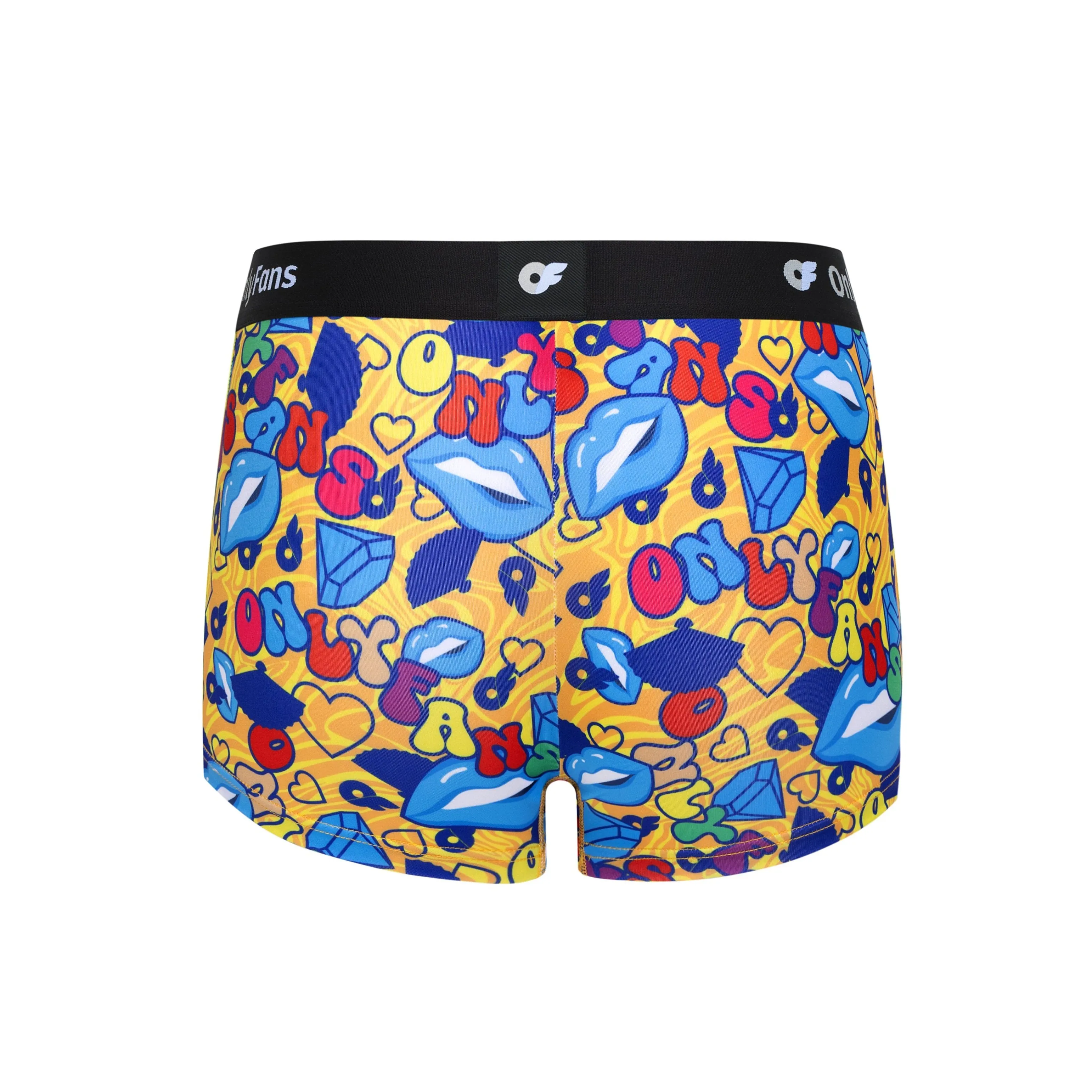 Women's Boyshort - Yellow Vibe sold by Only Fans product image thumbnail 4