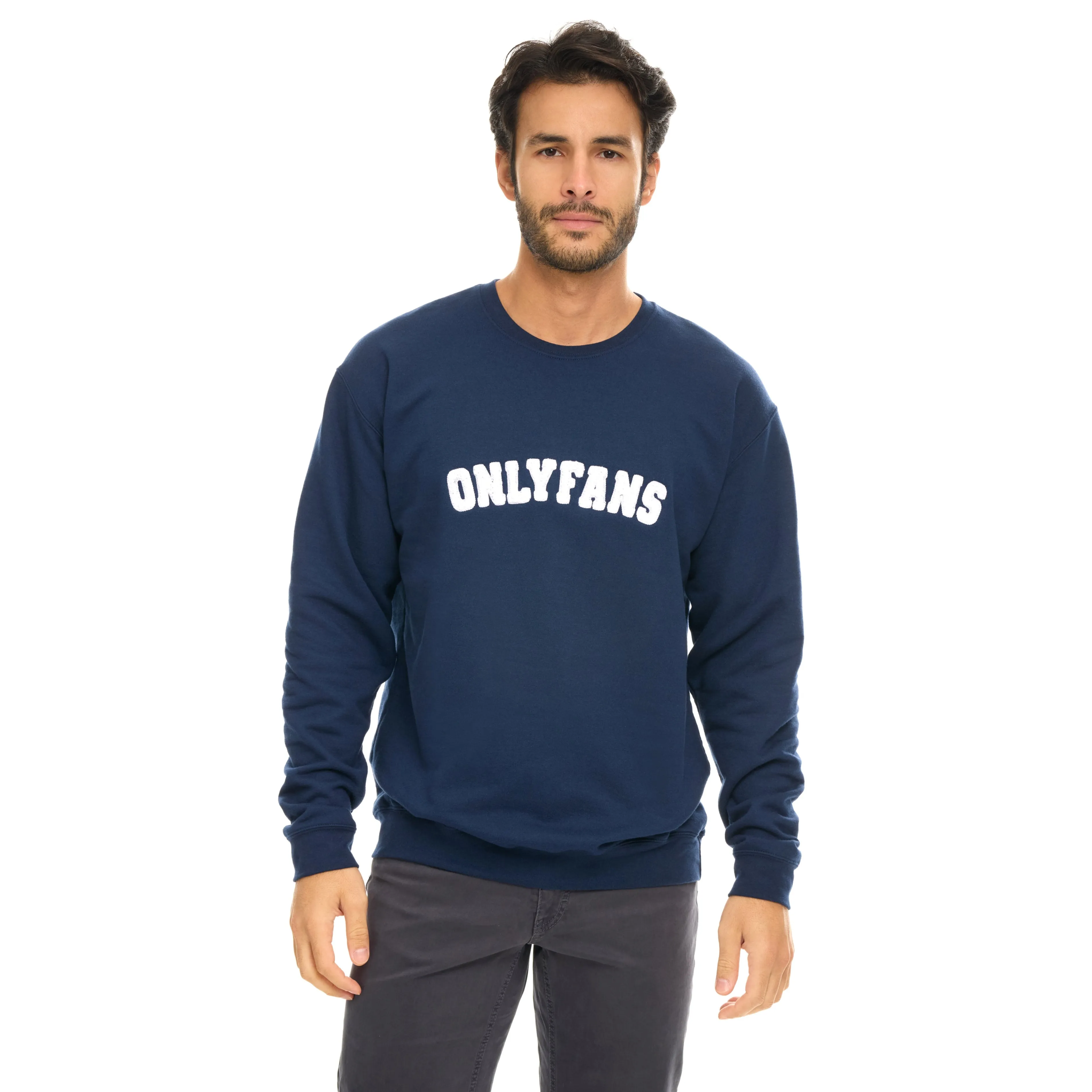 Varsity Crewneck - Navy sold by Only Fans product image thumbnail 2