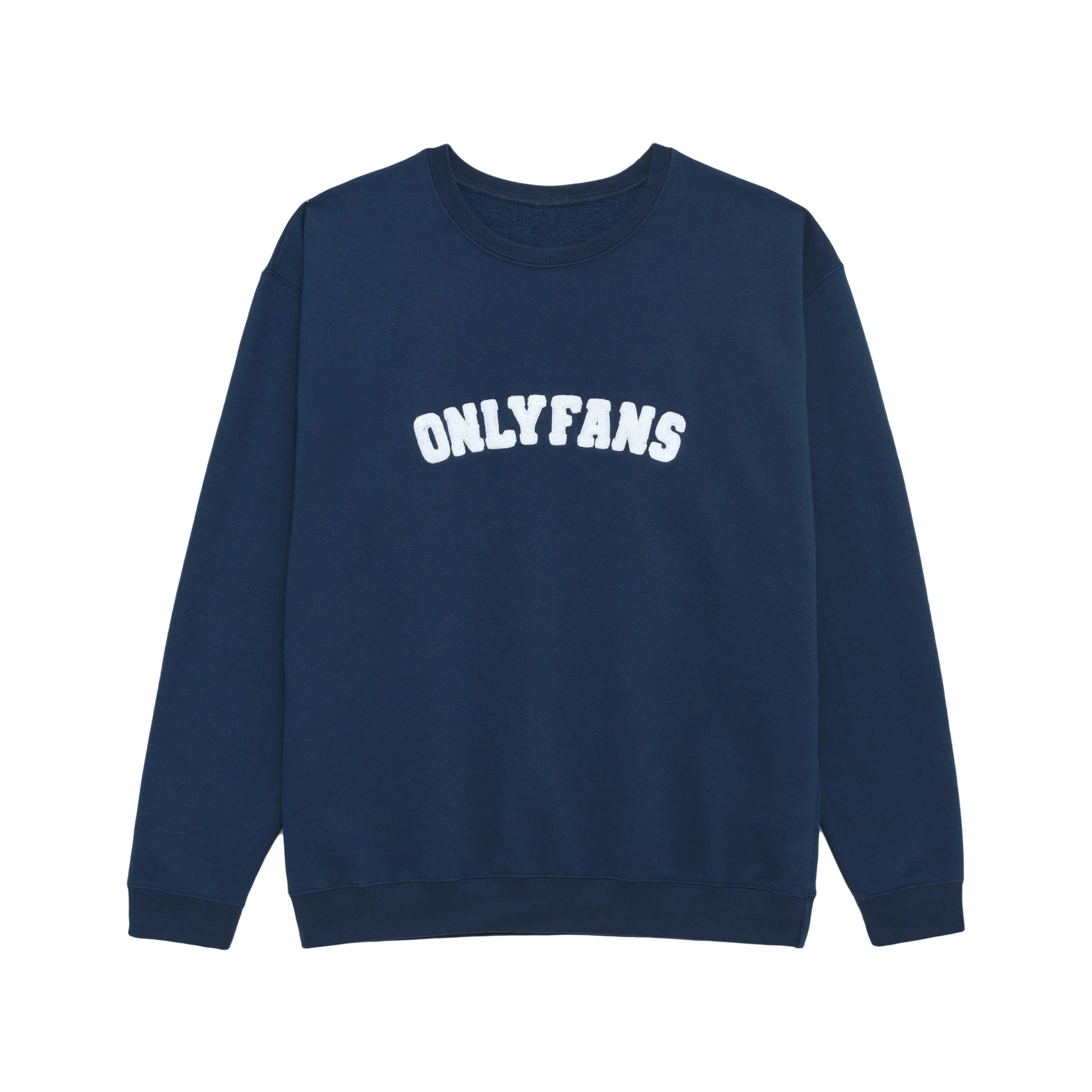 Varsity Crewneck - Navy sold by Only Fans