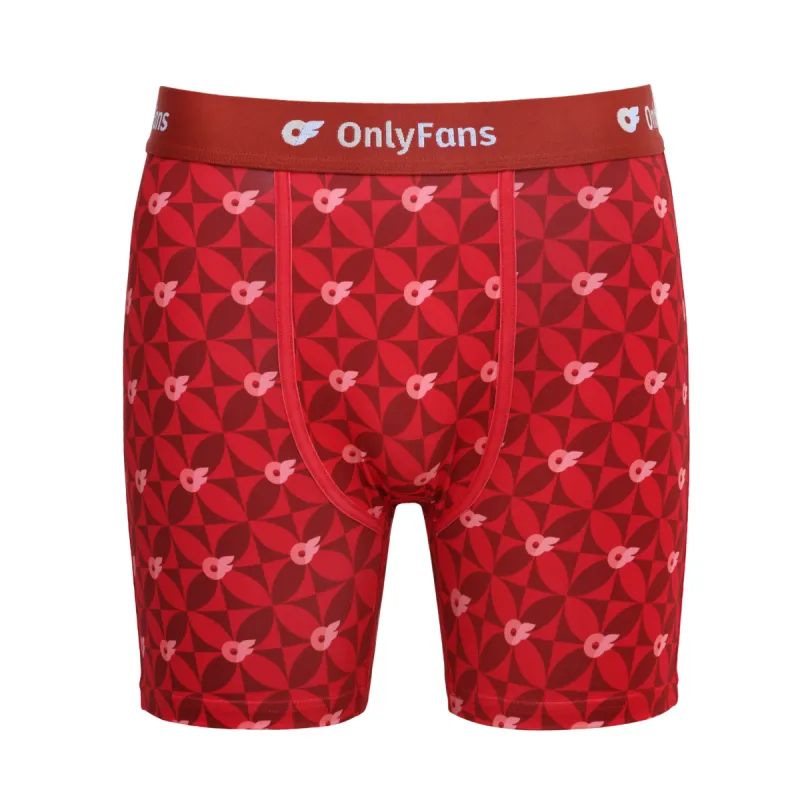 Men's Boxer Brief - Red Vibe sold by Only Fans
