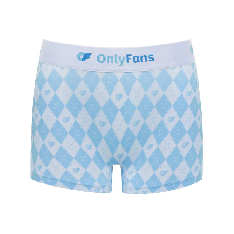 Women's Boyshort - Blue Vibe sold by Only Fans