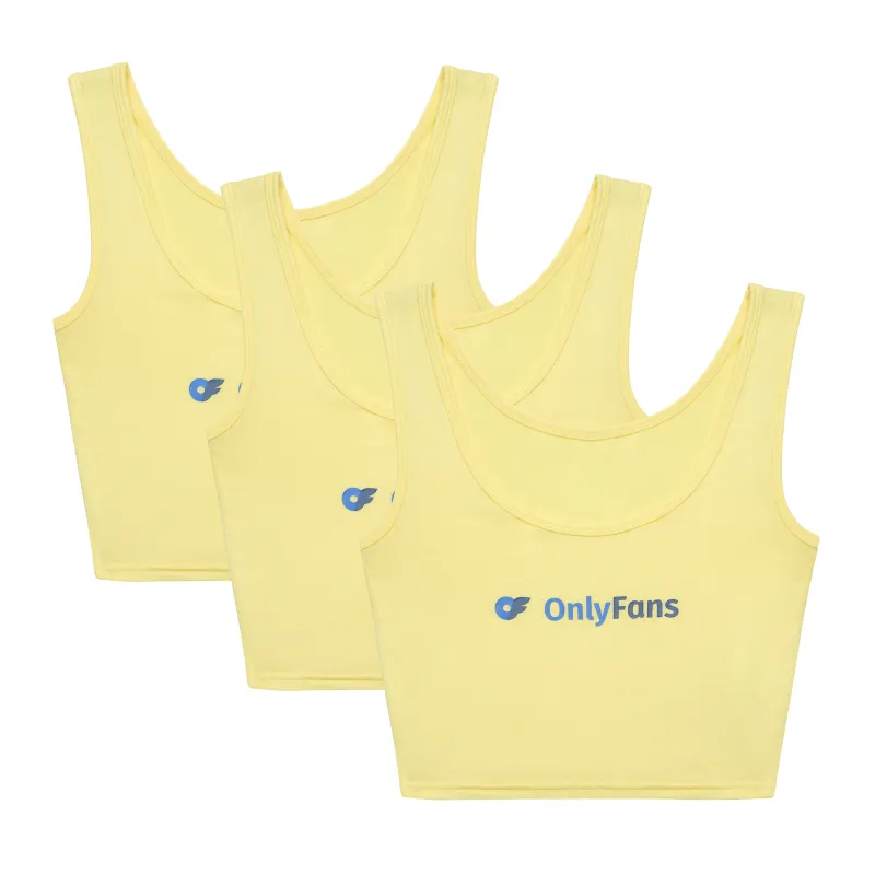Crop Tank Bundle - Yellow sold by Only Fans