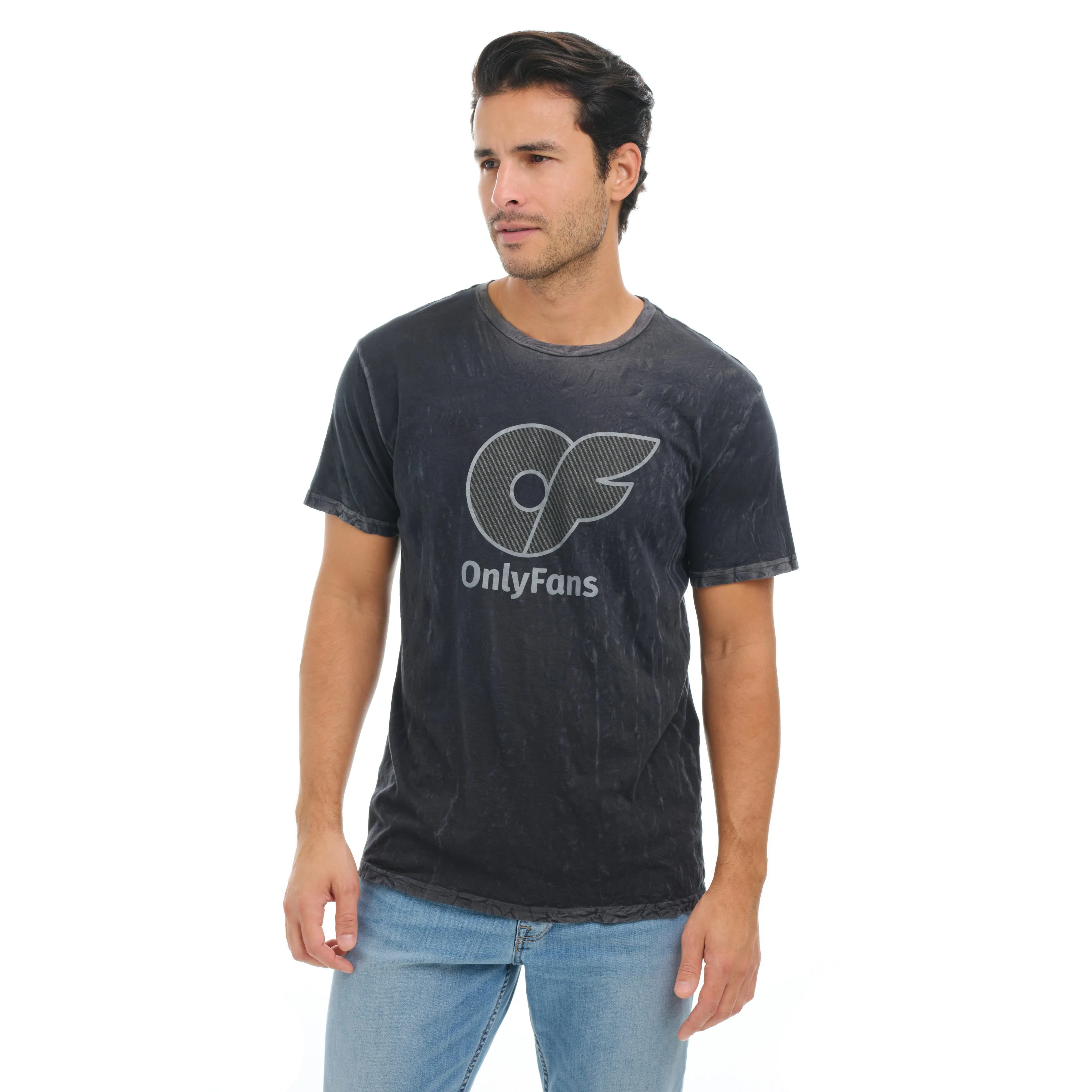 Crinkle Tee - Carbon Fiber sold by Only Fans product image thumbnail 3