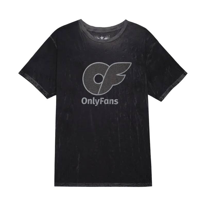 Crinkle Tee - Carbon Fiber sold by Only Fans