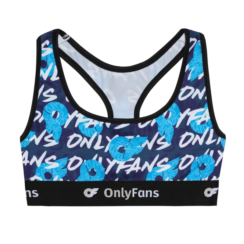 Stretch Lounge Bra - All Caps sold by Only Fans