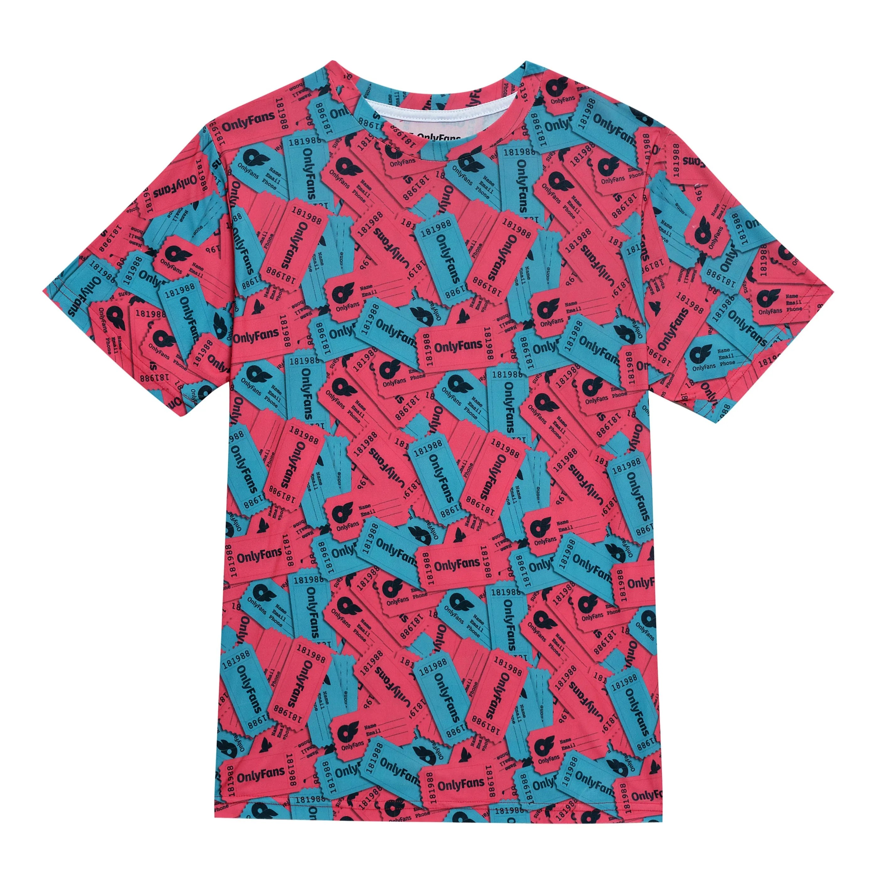 Patterned Tee - Subscriber Access sold by Only Fans