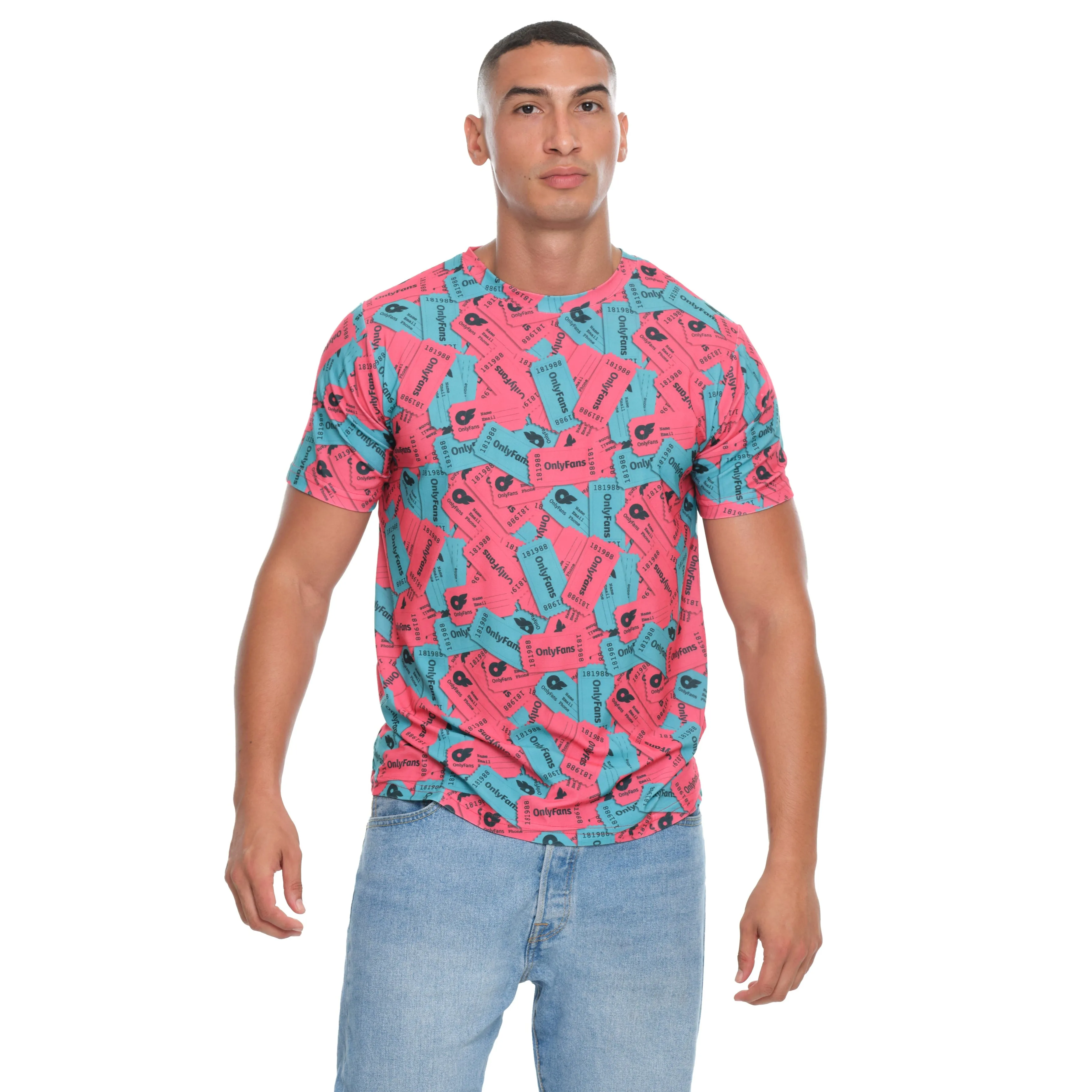 Patterned Tee - Subscriber Access sold by Only Fans product image thumbnail 2