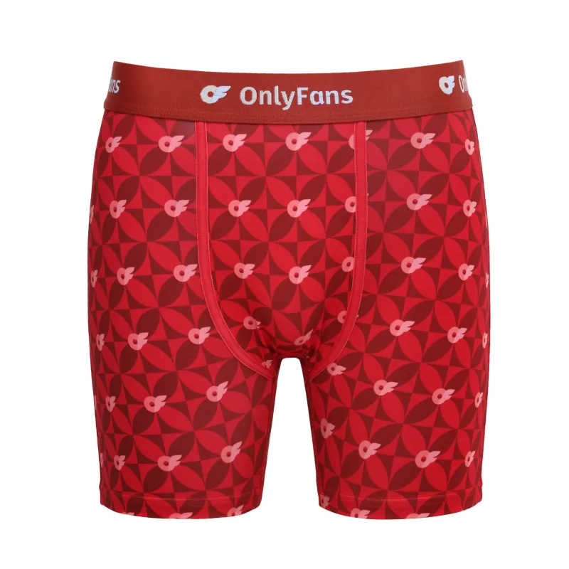 Men's Boxer Brief - Red Vibe sold by Only Fans